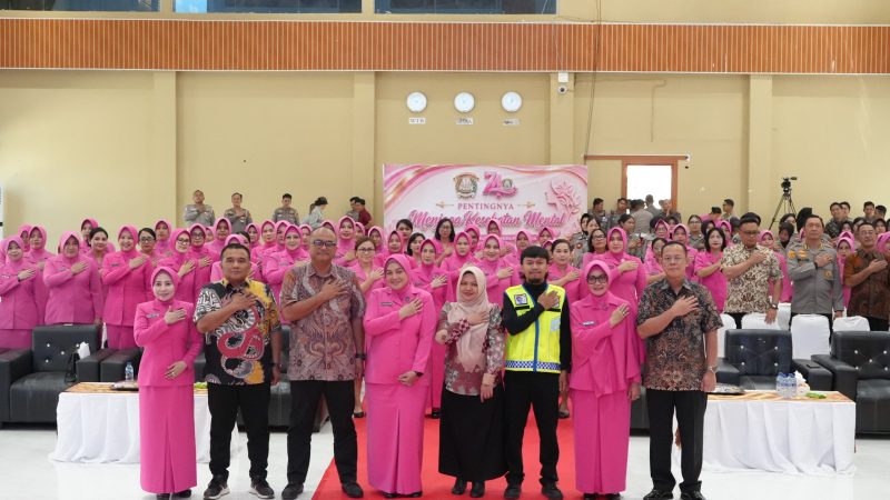 Kapolda Sulbar Berikan Dukungan Penuh Bhayangkari Tetap Berkarya Dalam Peringatan HKGB Ke-74
