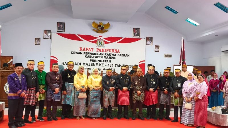 Sekda Sulbar Dorong Penguatan Kolaborasi Pembangunan di Hari Jadi Majene