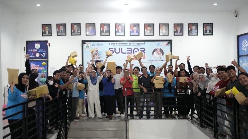 Semangat Kemerdekaan, KominfoSS Sulbar Bangun Tim yang Kompak dan Inovatif