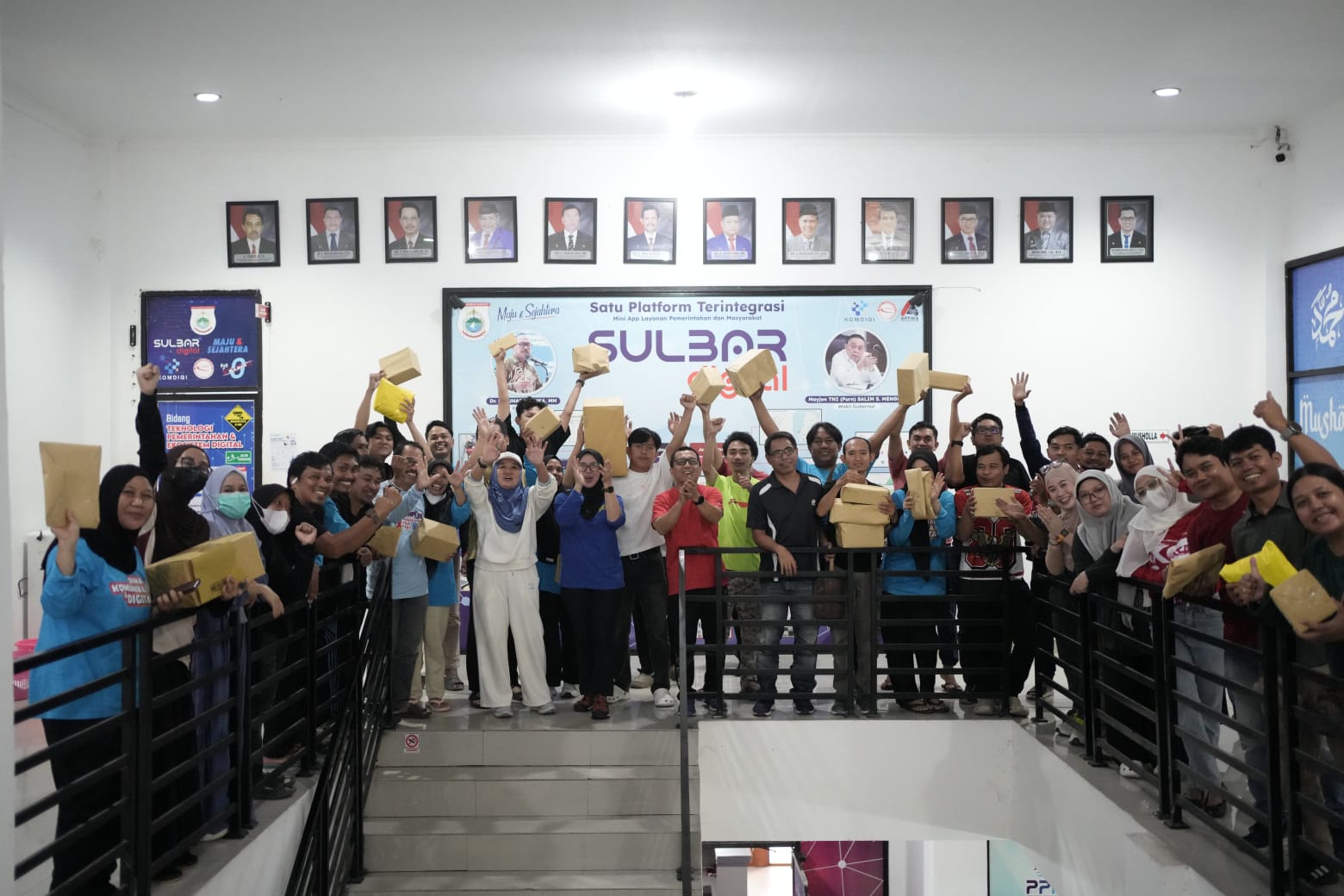 Semangat Kemerdekaan, KominfoSS Sulbar Bangun Tim yang Kompak dan Inovatif
