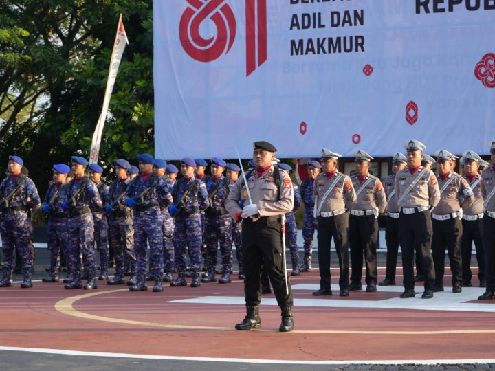 Wakapolda Sulbar Pimpin Upacara HUT RI, Kobarkan Semangat Nasionalisme dan Patriotisme