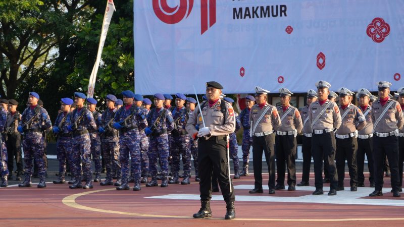 Wakapolda Sulbar Pimpin Upacara HUT RI, Kobarkan Semangat Nasionalisme dan Patriotisme