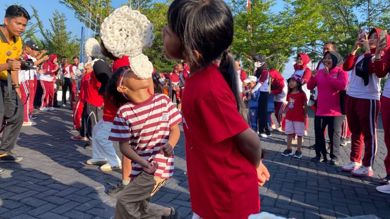 Penuh Tawa dan Kebersamaan, Polda Sulbar Semarakkan HUT RI ke-81