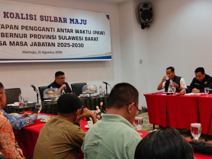 Koalisi Sulbar Maju Tetapkan Syamsul Samad dan Abdul Latif sebagai Kandidat Wagub