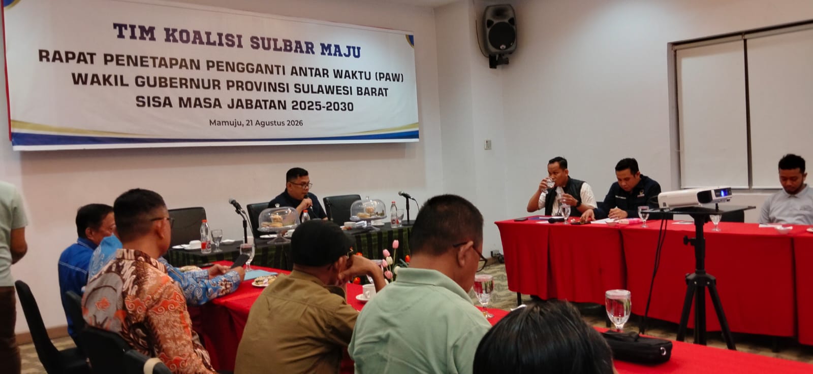 Koalisi Sulbar Maju Tetapkan Syamsul Samad dan Abdul Latif sebagai Kandidat Wagub