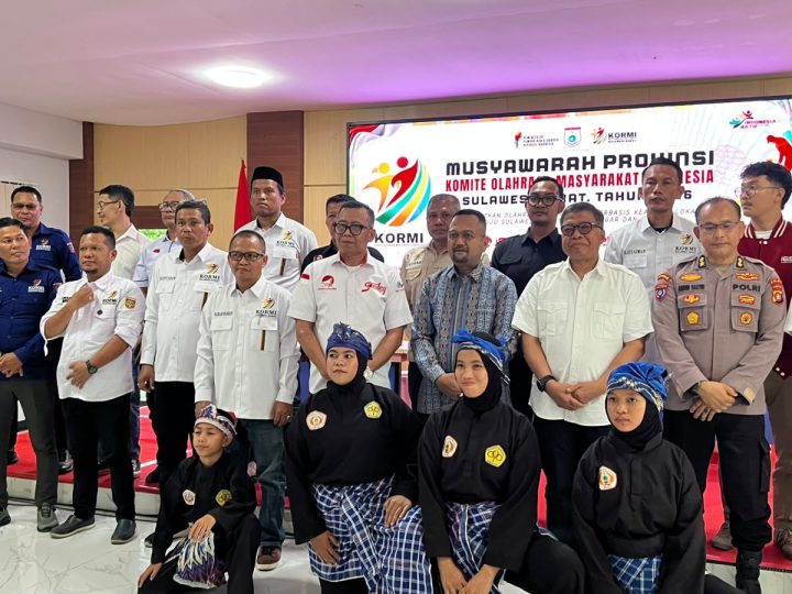Hadiri Musprov KORMI, Polda Sulbar Tegaskan Komitmen Dukung Kemajuan Olahraga