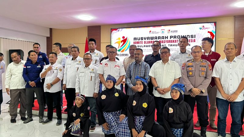 Hadiri Musprov KORMI, Polda Sulbar Tegaskan Komitmen Dukung Kemajuan Olahraga