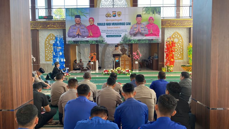 Semangat Teladan Rasulullah, Polda Sulbar Siap Wujudkan Indonesia Berdaulat