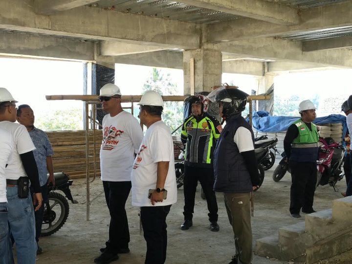 Kapolda Sulbar Tekankan Percepatan dan Kualitas Pembangunan Kantor Sat PJR Lengke