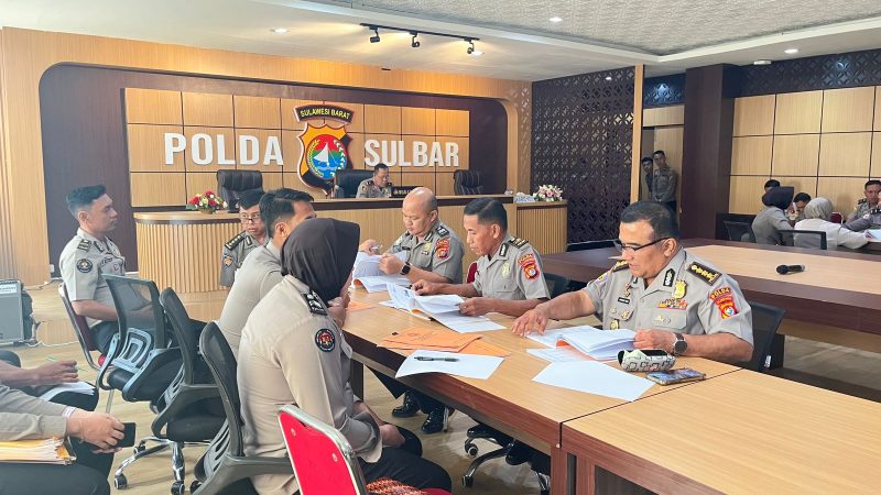 Cegah Temuan Berulang, Wakapolda Sulbar Pimpin Pra-Audit Jelang Pemeriksaan Itwasum Polri