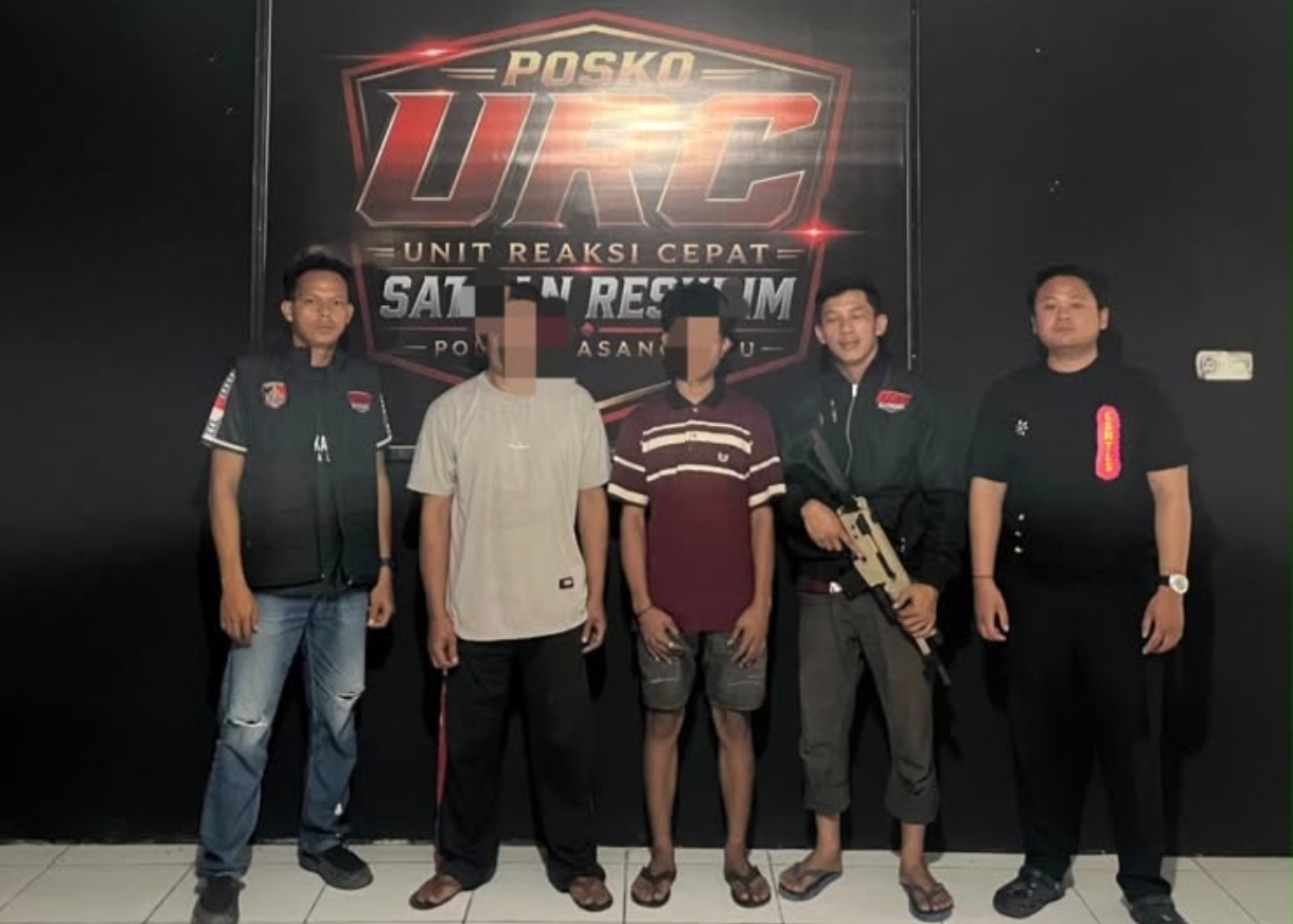 Aniaya Korban dengan Parang, Ayah dan Anak Diamankan URC Polres Pasangkayu
