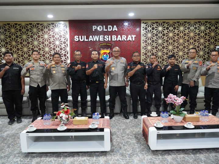 Kapolda Sulbar dan Senkom Bahas Penguatan Sinergi Pemeliharaan Kamtibmas