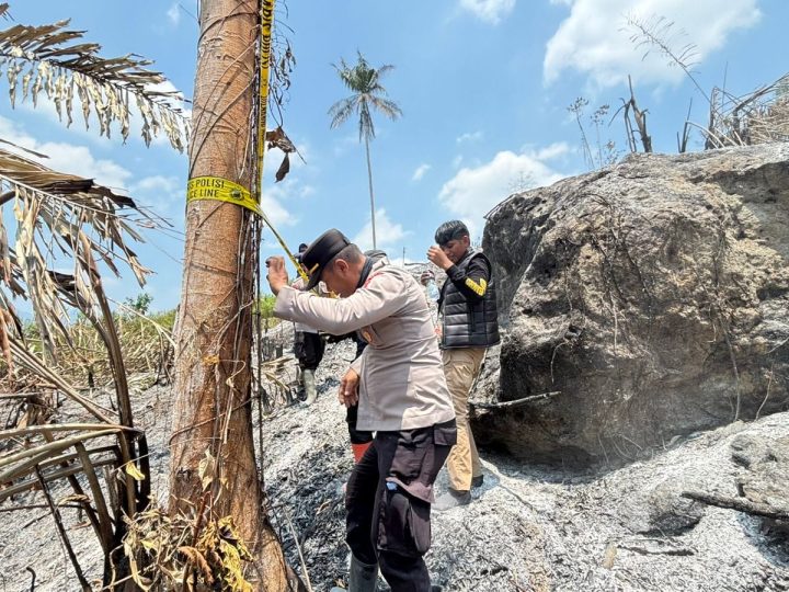 Kapolres Mateng Ingatkan Warga: Jangan Bakar Lahan di Musim Kemarau