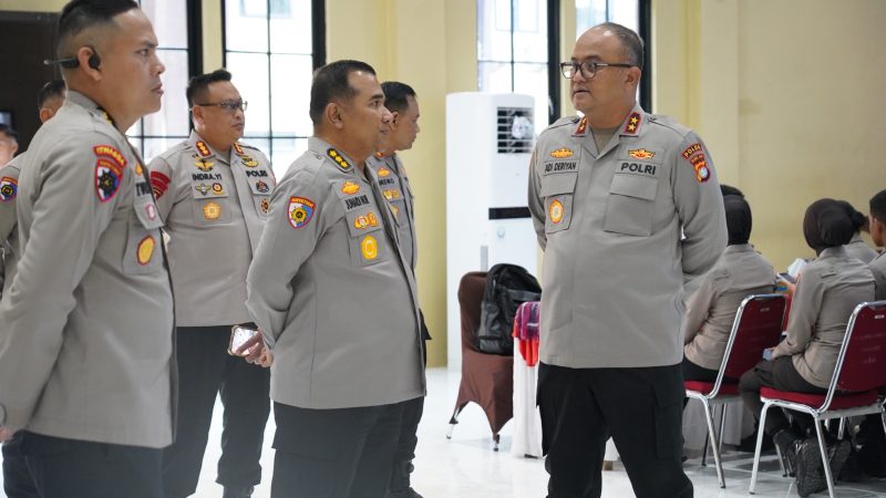 Pantau Pendalaman Audit Itwasum Polri, Kapolda Sulbar Tekankan Ketelitian, Kejujuran dan Transparansi
