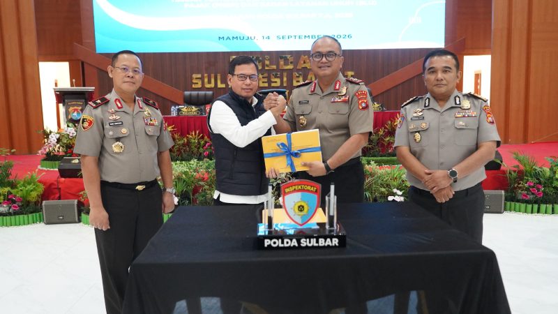 Jamin Transparansi, Kapolda Sulbar Resmi Tutup Taklimat Akhir Audit Kinerja Tahap II Itwasum Polri