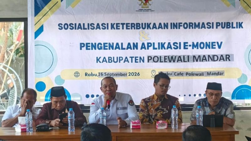 Polman Sambut Hangat Sosialisasi KI – Persiapan KI Sulbar Award 2026