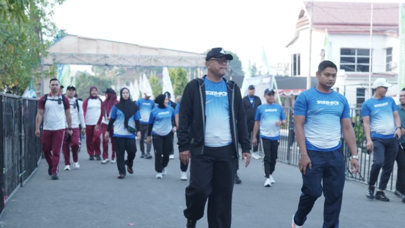Meriahkan HUT Sulbar ke-22, Kapolda Hadiri Sulbar Fun Run