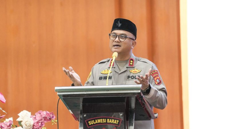 Polda Sulbar Hadirkan Eks Napiter sebagai Narasumber Binrohtal, Bentengi Personel dari Radikalisme