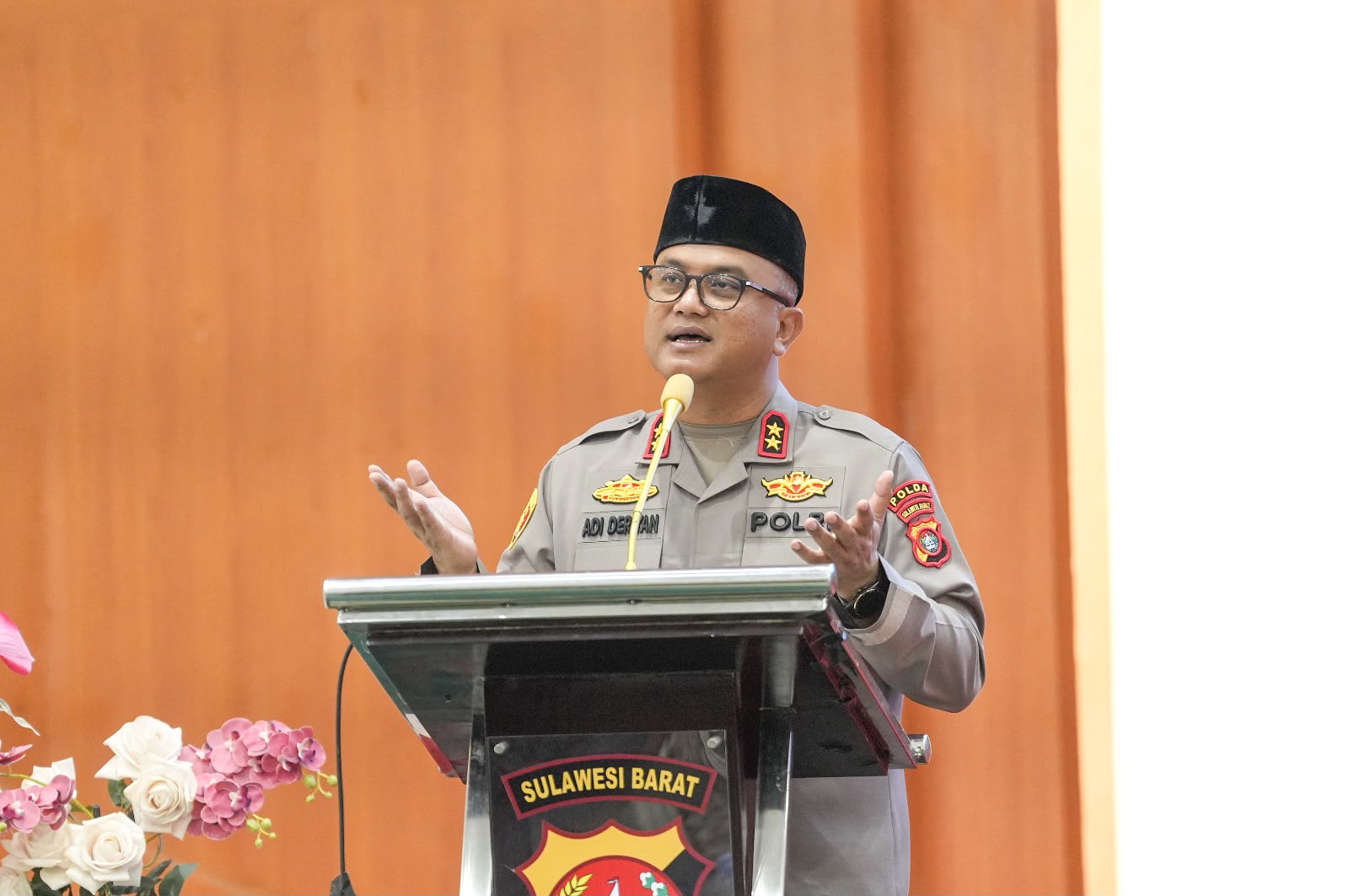 Polda Sulbar Hadirkan Eks Napiter sebagai Narasumber Binrohtal, Bentengi Personel dari Radikalisme