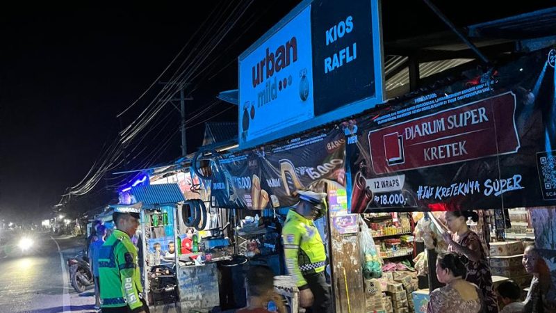 Cerita Polantas Polda Sulbar, Menjaga Malam Panjang, Merawat Rasa Aman