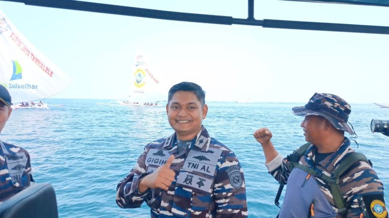 Lanal Mamuju Dukung Sandeq Silumba 2026, Pastikan Keamanan dan Keselamatan Lomba
