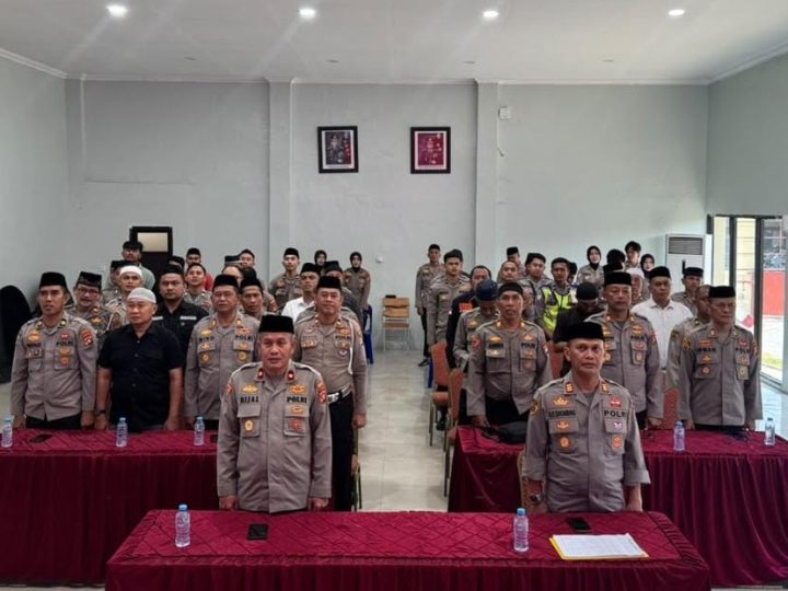 Polda Sulbar Ikuti Kajian Daring Bersama Gus Baha