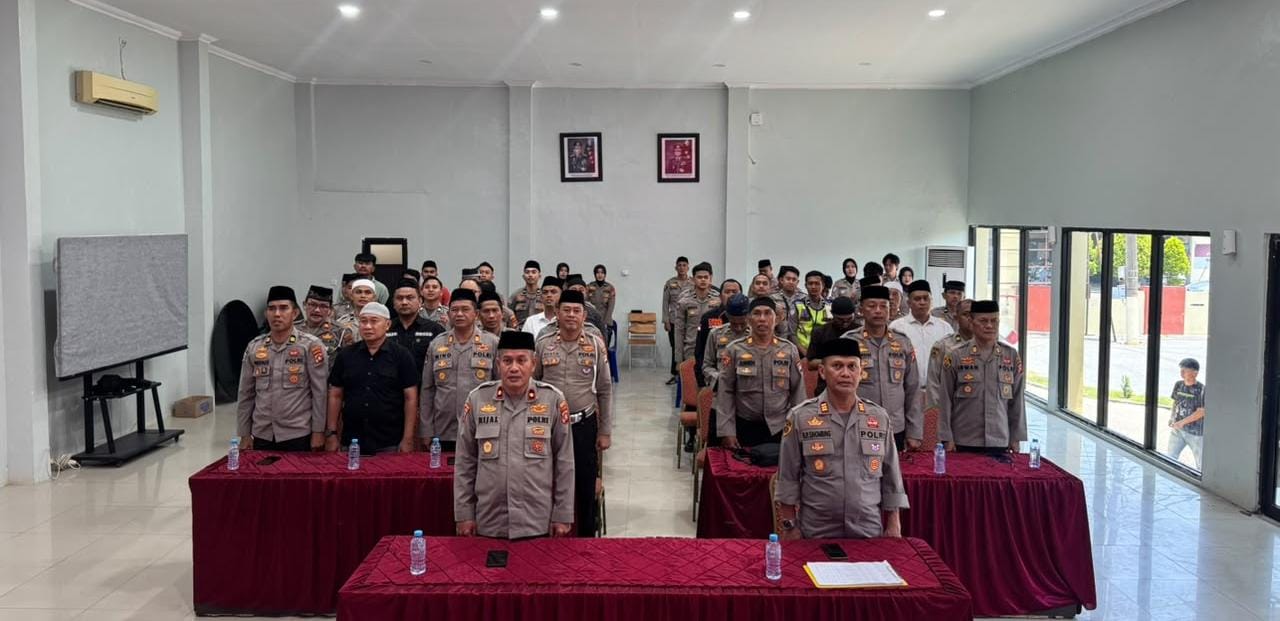 Polda Sulbar Ikuti Kajian Daring Bersama Gus Baha
