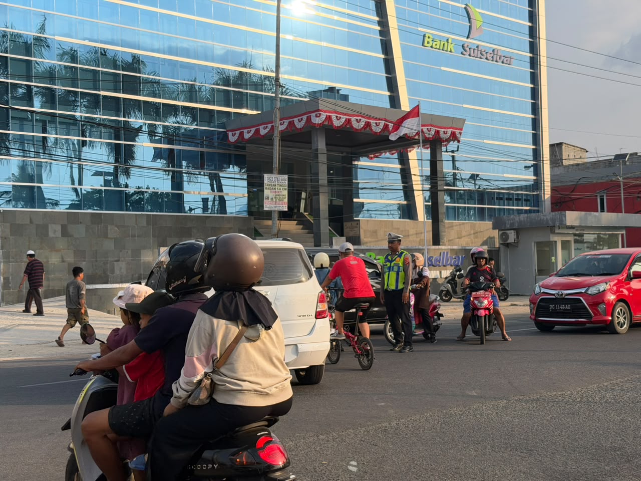 Jamin Keselamatan Pengendara, Ditlantas Polda Sulbar Intensifkan Pengaturan Lalu Lintas