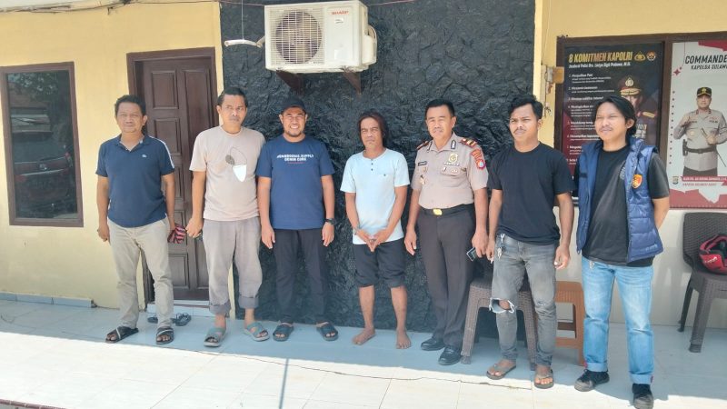Pelaku Pemerasan di Pantai Babatoa Diserahkan ke Sat Reskrim Polres Polman