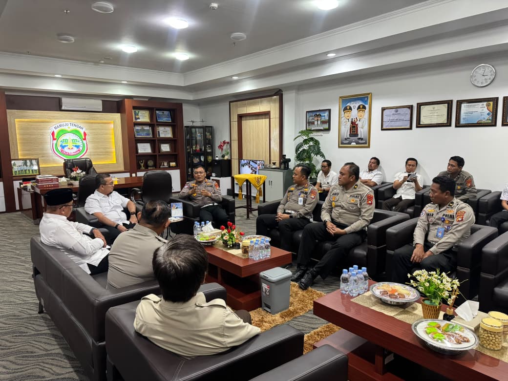 Dirlantas Polda Sulbar Komitmen Kawal Target PAD Mamuju Tengah Lewat Digitalisasi Samsat