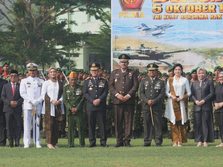 HUT ke-81 TNI di Korem 142/Tatag, Wakapolda Sulbar Tegaskan Soliditas Jaga NKRI