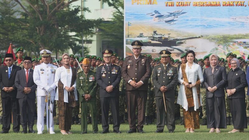HUT ke-81 TNI di Korem 142/Tatag, Wakapolda Sulbar Tegaskan Soliditas Jaga NKRI