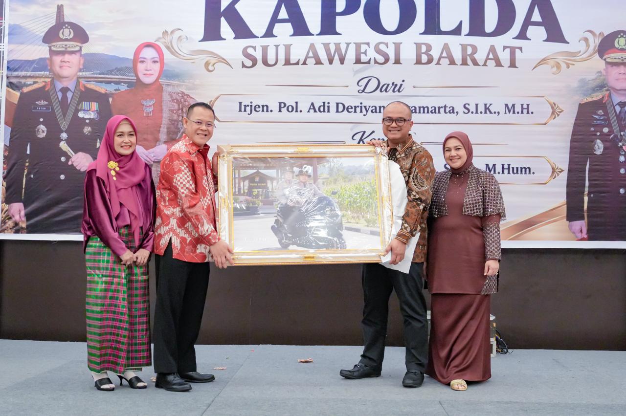 Malam Kenal Pamit Kapolda Sulbar, Ragaku Pergi, Namun Hatiku Tetap di Sulbar