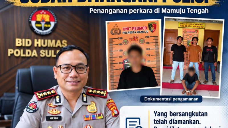 Polisi Tahan Tersangka Kasus Anak Dibawa Pergi di Mateng, Korban Mendapat Pendampingan Psikologis