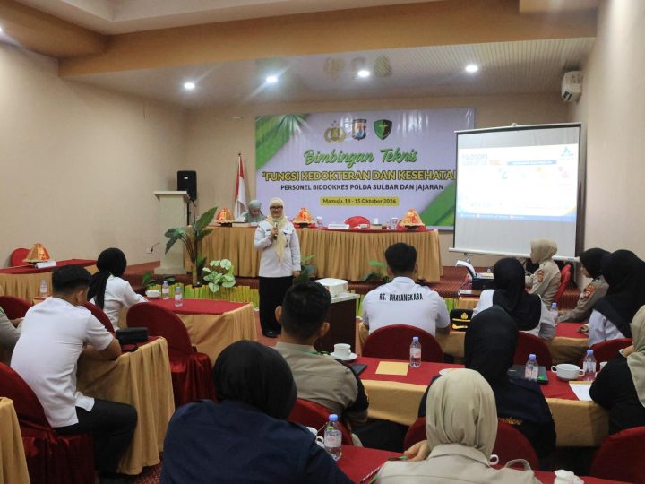 Bimtek Dokkes Polda Sulbar, Pastikan Layanan Medis di Lingkungan Polri dan Masyarakat Semakin Baik