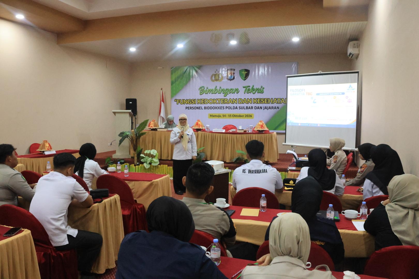 Bimtek Dokkes Polda Sulbar, Pastikan Layanan Medis di Lingkungan Polri dan Masyarakat Semakin Baik