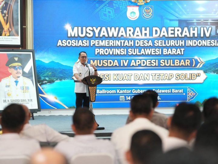 Buka Musda IV APDESI Sulbar, Sekda Junda Harap Tetap Kuat dan Solid