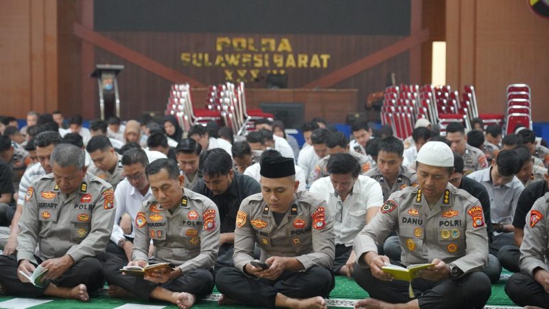 Ikhtiar Polda Sulbar Lewat Doa Bersama dan Istigasah untuk Keselamatan Masyarakat dan Alam