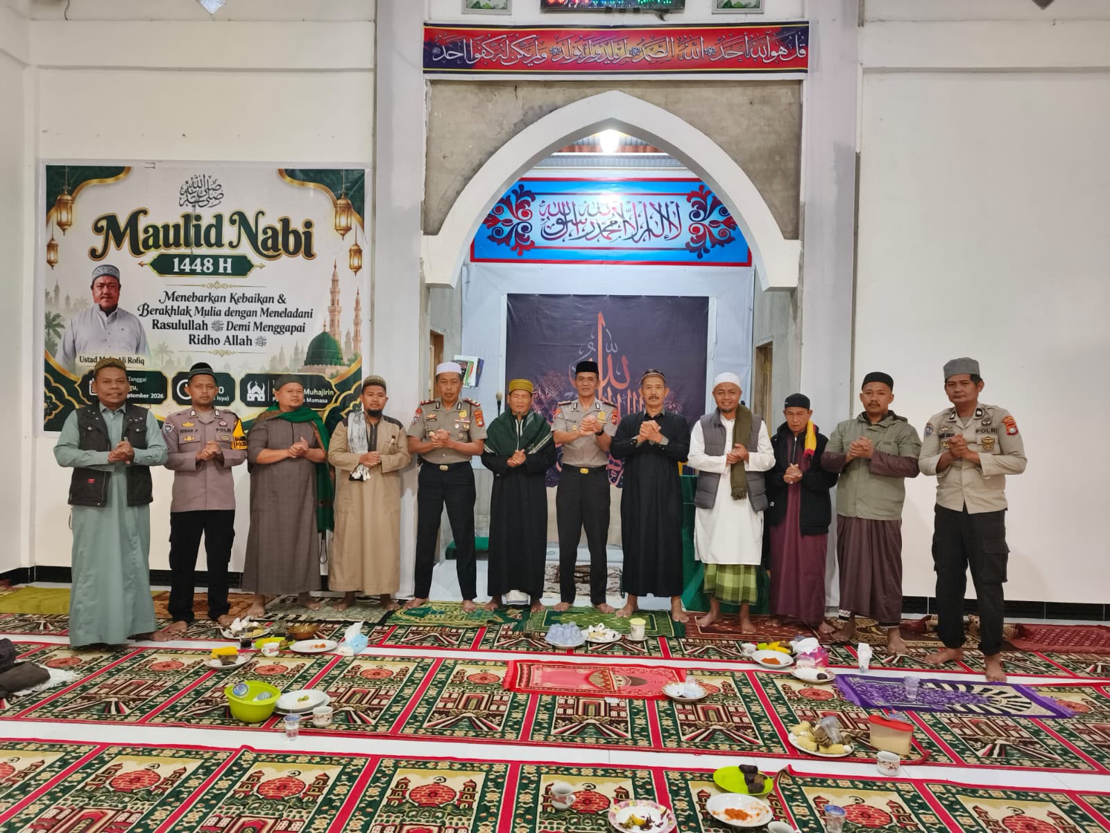 Dekatkan Diri ke Masyarakat, Jajaran Polres Mamasa Gelar Subuh Keliling