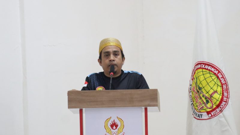 Musrov III POBSI Sulbar 2026 Digelar, Dibuka Sekretaris KONI Sulbar