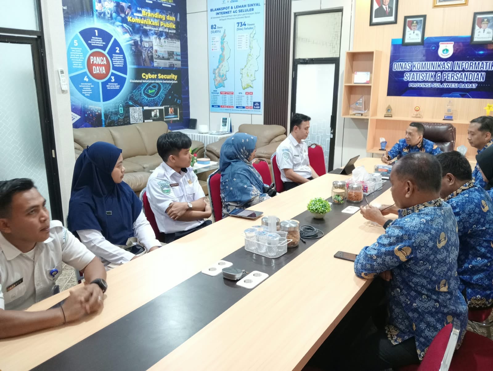 Pemprov Sulbar bersama BMKG Kolaborasi Perkuat Layanan Informasi