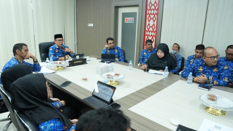 Pimpin Rapat Pastipadu, Sekda Junda Minta OPD Tanggalkan Ego Sektoral