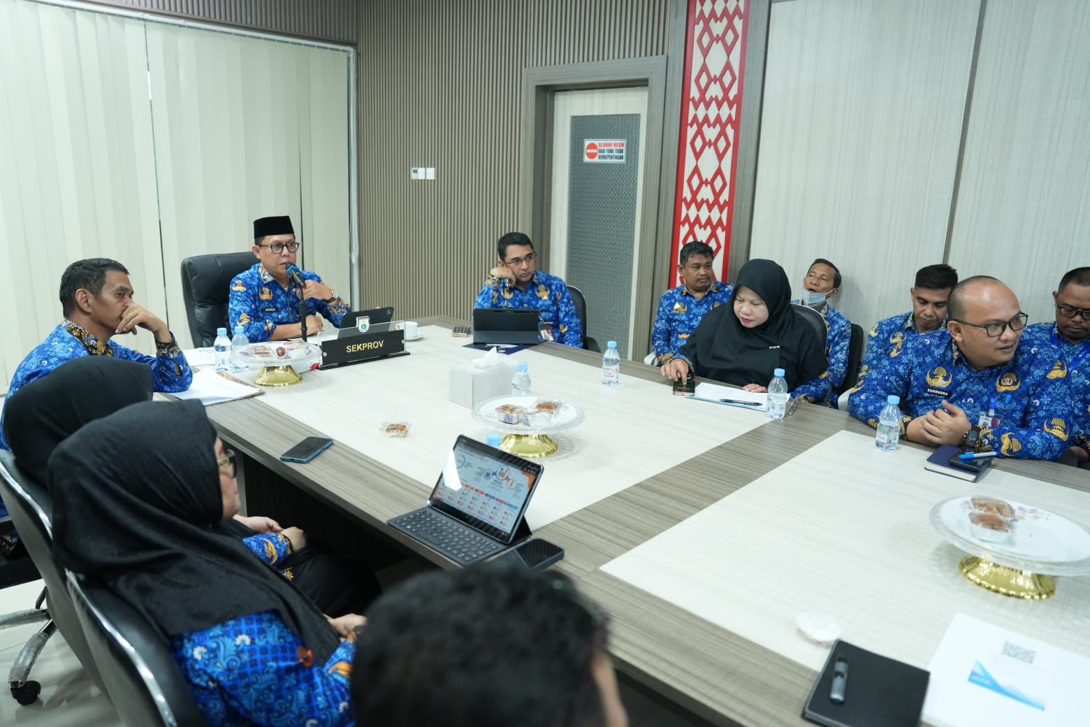 Pimpin Rapat Pastipadu, Sekda Junda Minta OPD Tanggalkan Ego Sektoral