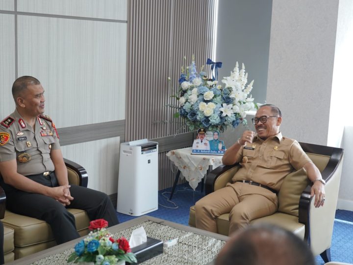Selaraskan Program Prioritas Kapolri, Kapolda Sulbar Perkuat Sinergi dengan Pemprov