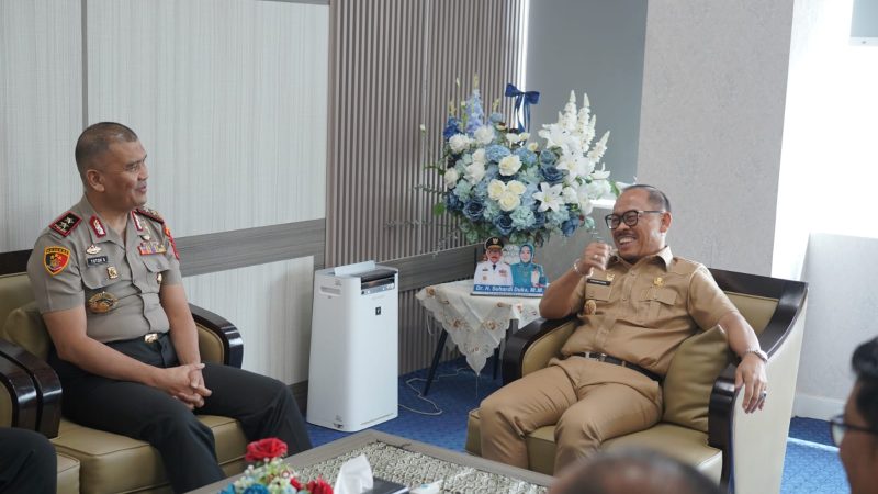 Selaraskan Program Prioritas Kapolri, Kapolda Sulbar Perkuat Sinergi dengan Pemprov
