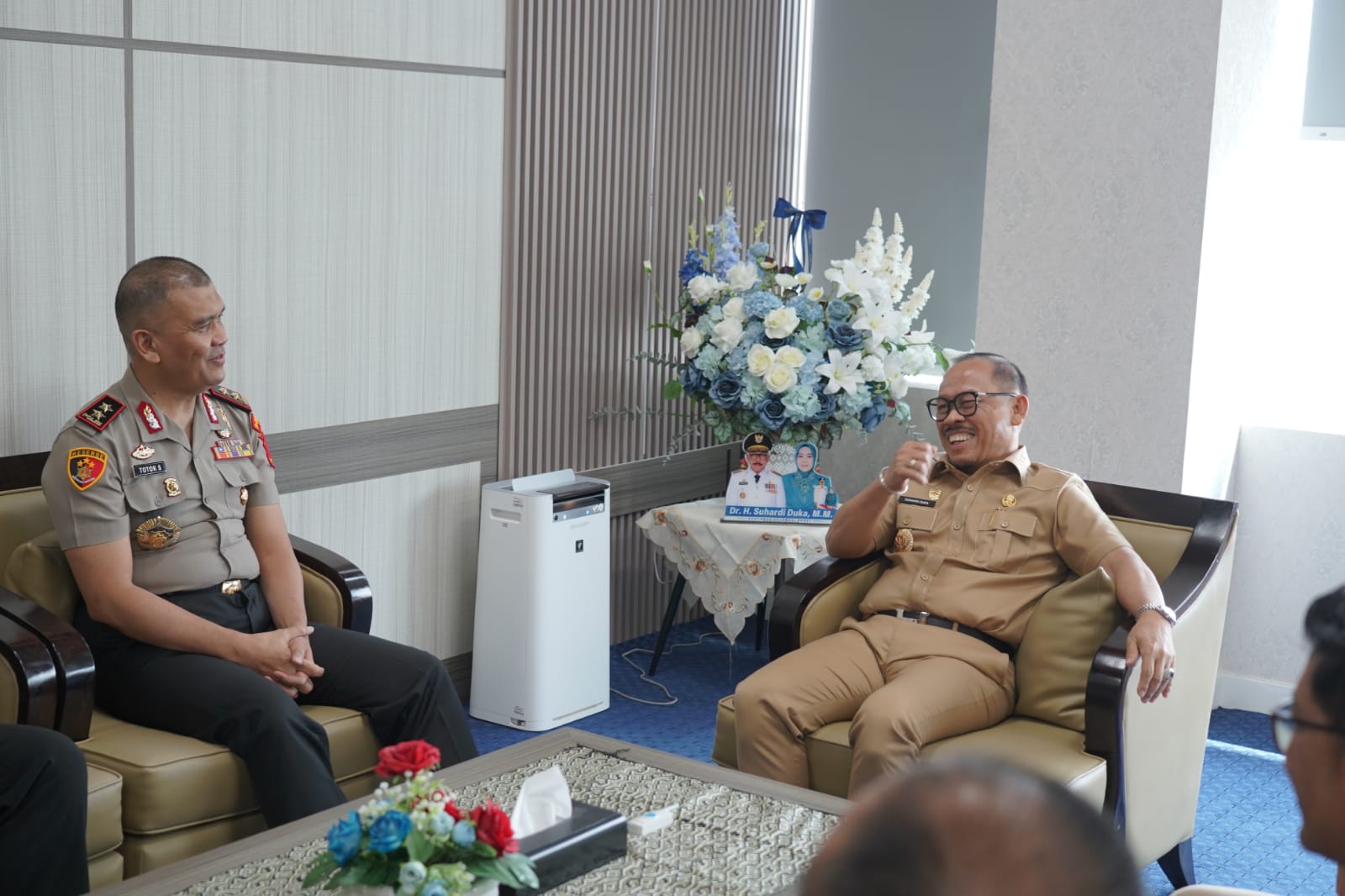 Selaraskan Program Prioritas Kapolri, Kapolda Sulbar Perkuat Sinergi dengan Pemprov