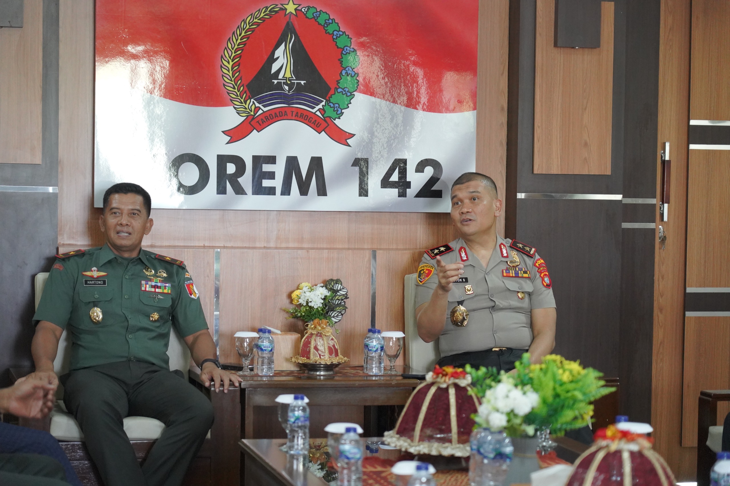 Kawal Agenda Presiden dan Prioritas Kapolri, Polda Sulbar–Korem 142/Tatag Perkuat Sinergi