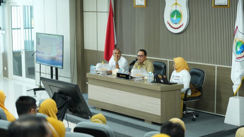 Transformasi Digital Inspektorat Sulbar, Sekda Launching SI-EVAL KINANTI