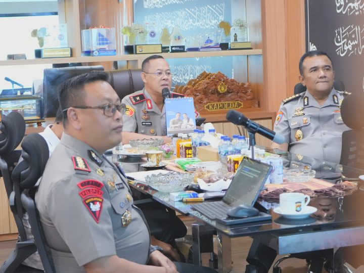 Wakapolda Sulbar Pimpin Anev Penguatan Program Prioritas Kapolri