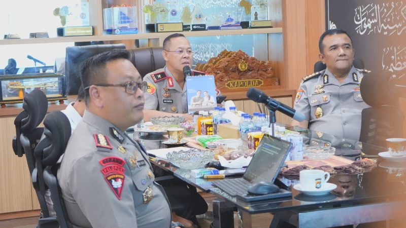 Wakapolda Sulbar Pimpin Anev Penguatan Program Prioritas Kapolri